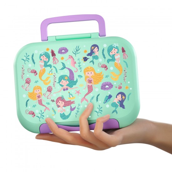 New Design Custom Leakproof 3 Compartments Lunch Box Portable Bento Lunch Box For Kids Bpa Free