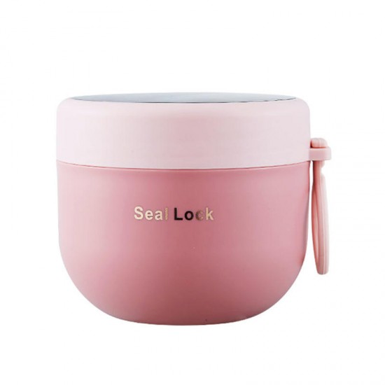 600ML Lunch Box Safe Bento Box for Kids and Newborns Thermal Jar Thermos Food Containers for Soup Storage